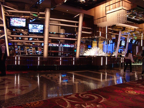 The cosmopolitan sports book is more like a sports bar