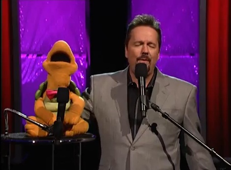 terry fator performing at the terry fator theatre mirage las vegas