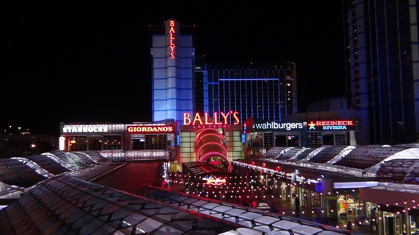 Bally's made good use of the space that was once just a walkway to the Casino