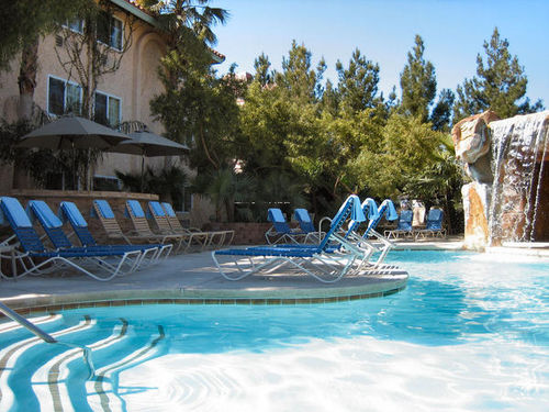 swimming pool featuring waterfall and caves blue moon gay resort