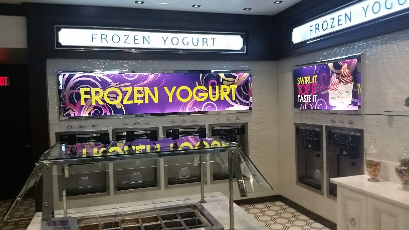Many Flavors of Frozen Yogurt at Fulton Street