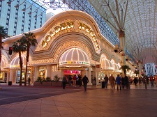 golden nugget at dusk