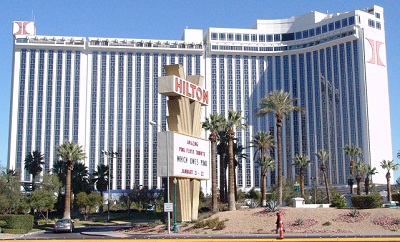 las vegas hotel new front