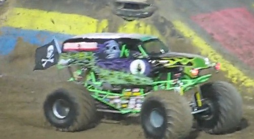 march 23, 2013 advance auto parts monster jam las vegas at sam boyd's stadium