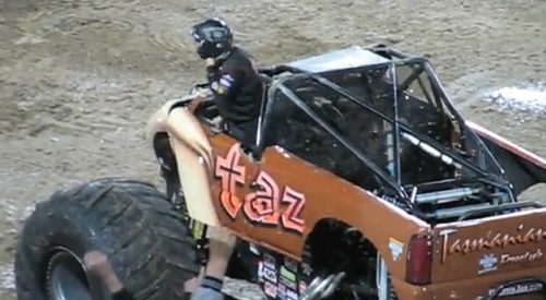 march 23, 2013 advance auto parts monster jam las vegas at sam boyd's stadium