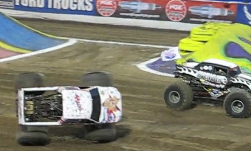 march 23, 2013 advance auto parts monster jam las vegas at sam boyd's stadium