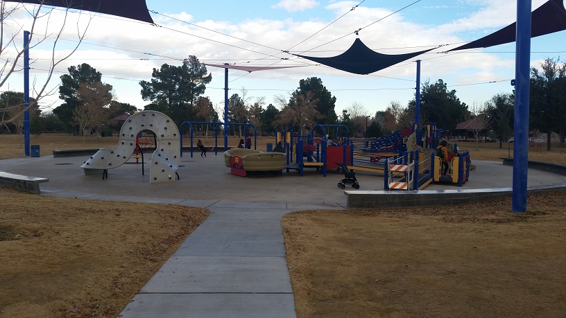 The play areas for Children are numerous and never overly crowded