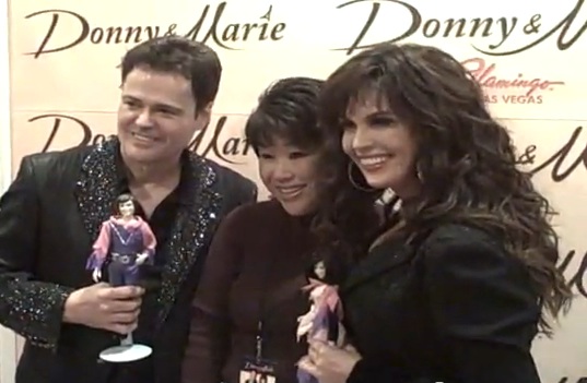 Donny and Marie peforming at the Flamingo, Las Vegas