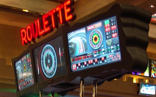 top of the new roulette machin