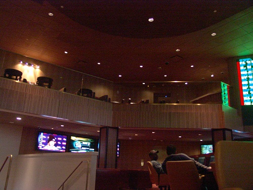 tropicana sports book has a vip section on the second floo