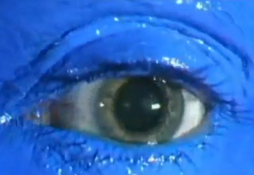 Blue Man Group performing at the Monte Carlo Theatre Las Vegas