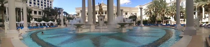 caesars swimming pool