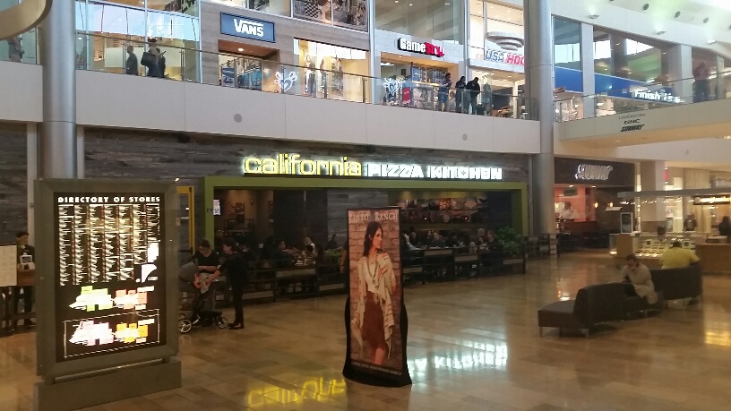 California Pizza Kitchen in the middle of the Fashion Show Mall