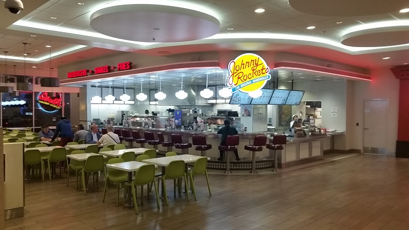 Johnny Rockets at Ballys food Court