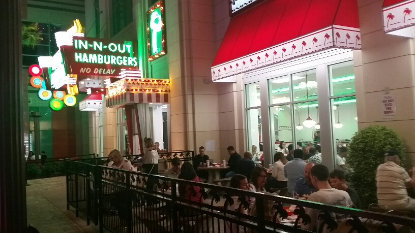 Unless You are from California You probably have not eaten at In N Out. It is a must do when in Vegas or at least get Your picture taken in front of it.