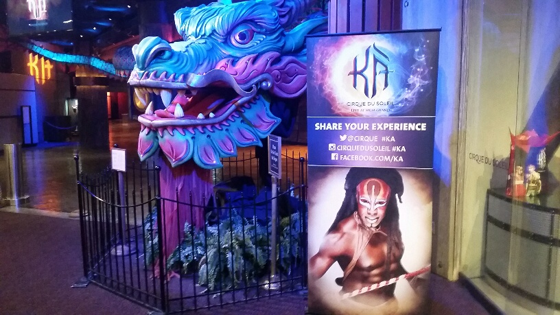 KA is a Cirque Show playing at MGM