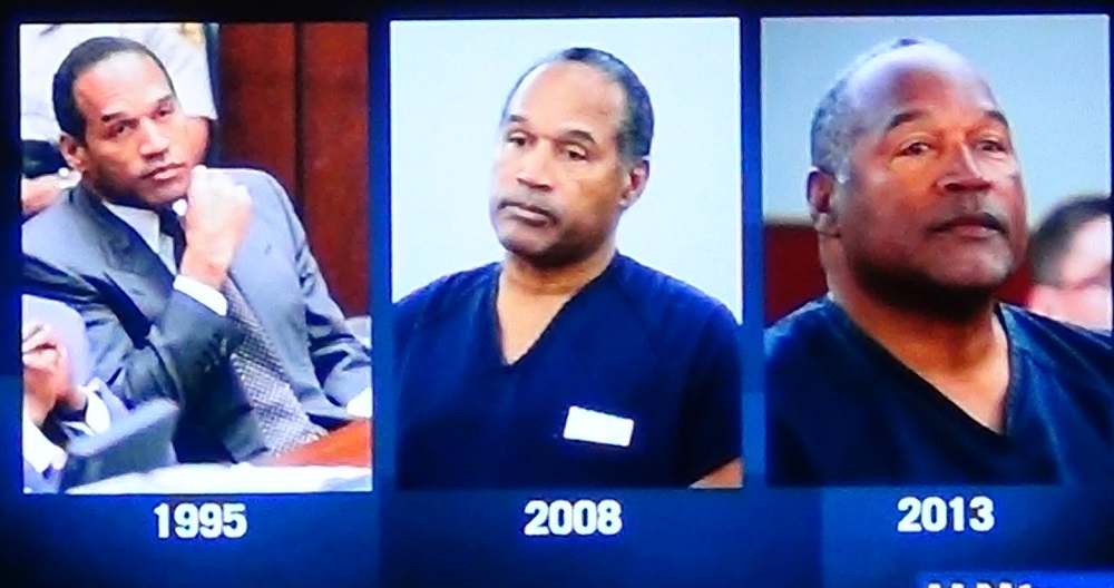 OJ Simpson has gotten older and fatter