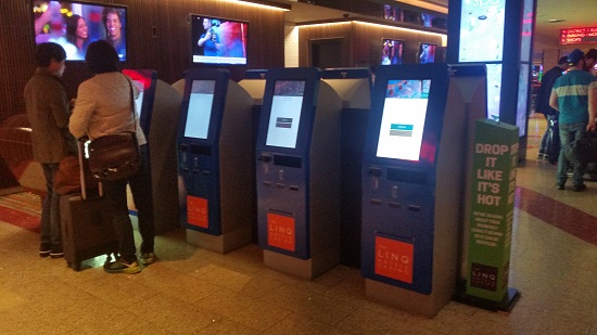 Self Check in at The Linq, a big time saver