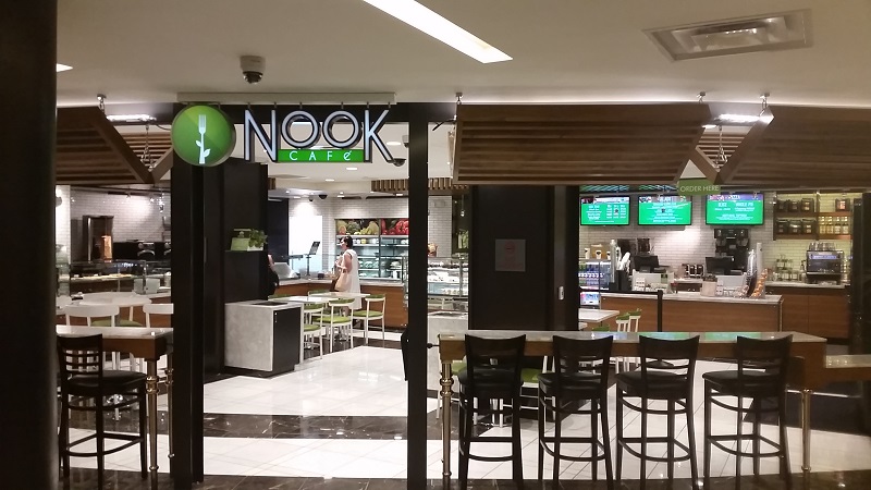 The Nook is like mini food court