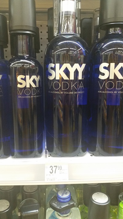 SKYY Vodka is very popular in Las Vegas